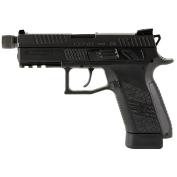 CZ P-07 9mm 4.36" 17rd Suppressor-Ready Pistol, Black - $449.99 - $449.99
