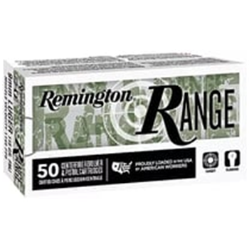 Remington Range 9mm Luger 115 Grain Full Metal Jacket Brass Cased Pistol Ammo, 50 Rounds - $13.90 (Free S/H over $49 + Get 2% back from your order in OP Bucks) - $13.90