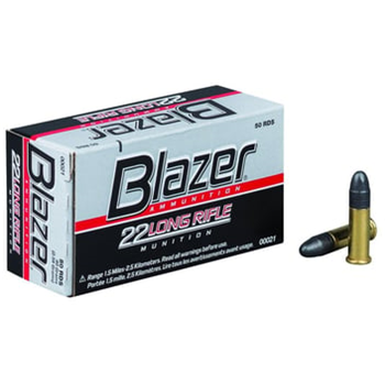 CCI Ammunition Blazer Rimfire .22 Long Rifle 38 grain Lead Round Nose Rimfire Ammo, 425 Rounds, 10026 - $27.49 (Free S/H over $49 + Get 2% back from your order in OP Bucks) - $27.49