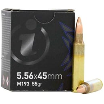 Igman 5.56 55gr M193 FMJ Ammo 20 round box - $10.95 (Free S/H over $175) - $10.95