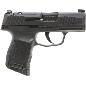 SIG SAUER P365 9mm 3.1" 10rd Optic Ready Pistol w/ SIGLITE Night Sights - Black - $499.99 (Free S/H on Firearms) - $499.99