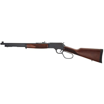 HENRY Big Boy Steel 357 Mag 20" 10rd Large Loop Lever Action Rifle Black / Walnut - $868.99 (Free S/H on Firearms)