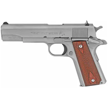 Colt 1911 Government .38 SUPER +P 5" 9 Rnd Stainless Steel - $1451.99 ($7.99 Shipping On Firearms) - $1,451.99