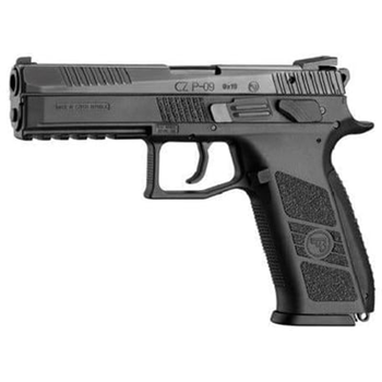 CZ P-09 Duty Black 9mm 4.5-inch 19Rd - $369.99 ($9.99 S/H on Firearms / $12.99 Flat Rate S/H on ammo) - $369.99
