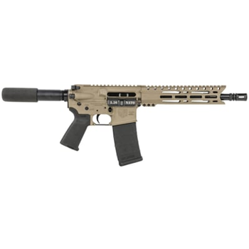 DIAMONDBACK FIREARMS Carbon DB15 5.56 NATO 10" 30rd Semi-Auto AR15 Rifle - M-LOK - FDE / Black - $710 (Free S/H on Firearms) - $710.00