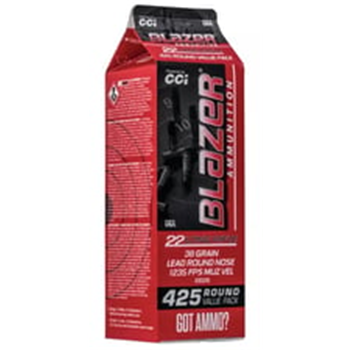 CCI Blazer Rimfire .22 LR 38 Gr Lead Round Nose 425 Rounds - $27.49 (Free S/H over $49 + Get 2% back from your order in OP Bucks) - $27.49