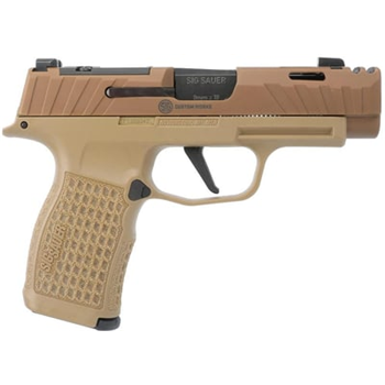 Sig Sauer P365XL Spectre Comp Flat Dark Earth 9mm 3.1" Barrel 17-Rounds - $799.99 ($9.99 S/H on Firearms / $12.99 Flat Rate S/H on ammo) - $799.99