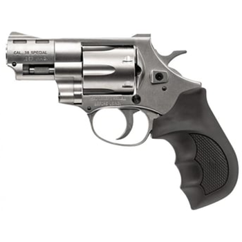Weihrauch Windicator .357 Magnum DA/SA Revolver with Nickel Finish and Rubber Grip - $306.99 ($7.99 Shipping On Firearms) - $306.99