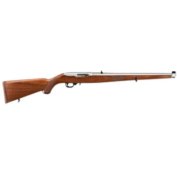 Ruger 10/22 Carbine International 22LR 18.5" 10rd Stainless Walnut Mannlicher Stock - $499.99 ($7.99 Shipping On Firearms) - $499.99