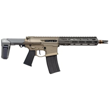 Q LLC Honey Badger 5.56 NATO / 223 Rem 10" 30rd Pistol w/ Brace &amp; Cherry Bomb - $2899 (Free S/H on Firearms) - $2,899.00