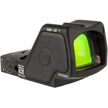 Trijicon RMR HD 1x Reflex Red Dot Sights, 55 MOA Adjustable LED Reticle w/ 1.0 MOA Red Dot, Black, 1 MOA, 3200001 - $645.00 (Free S/H over $49 + Get 2% back from your order in OP Bucks) - $645.00