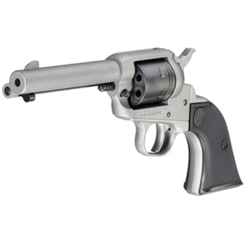 RUGER WRANGLER 22 LR 4.6in Silver 6rd - $169.99 (Free S/H on Firearms) - $169.99