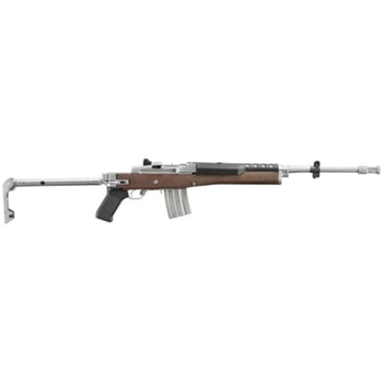 Ruger Mini-14 Tactical 5.56 NATO / 223 Rem 18.5" 20rd Semi-Auto Rifle Walnut w/ Side Folder - $1378.99 (Free S/H on Firearms)