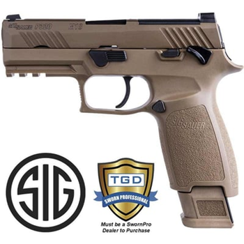 Sig Sauer M18 9mm 3.9" barrel 17 Rnds Coy NS - $717.99 ($7.99 Shipping On Firearms) - $717.99