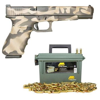 Glock G40 Gen4 MOS 10mm Pistol &amp; AAC 10mm FMJ 180gr 250rds With Plano Can - $701 - $701.00