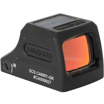 HOLOSUN SCS-Carry Solar-Charging 2 MOA / 32 MOA Green Circle Dot Sight - $399.99 + Free Shipping - $399.99