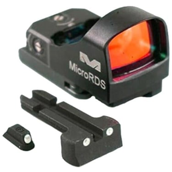 Meprolight microRDS CZ Shadow 1/2 Red Dot Sight Full Kit w/Backup Night Sight Set &amp; QD Adapter - $199.99 (Free Shipping over $250) - $199.99