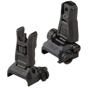 MAGPUL AR-15 Flip-Up MBUS Pro Backup Sight Set Black - $118.99 after code "BUILDER15" - $118.99