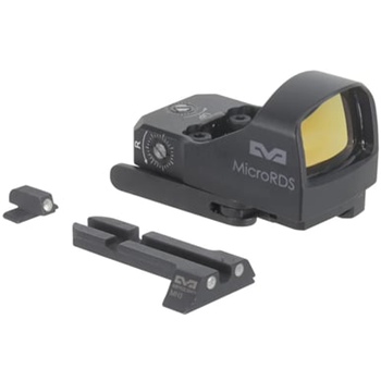 Meprolight microRDS Springfield XD Models/Hellcat Red Dot Sight Full Kit w/Backup Night Sight Set &amp; QD Adapter - $199.99 (Free Shipping over $250) - $199.99