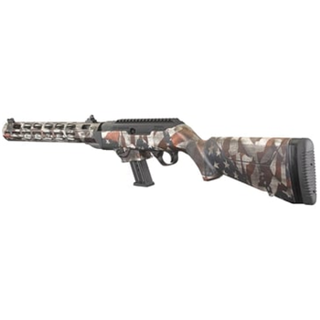 Ruger PC Carbine 9mm Rifle, Fluted/threaded, American Flag Cerakote - 19121 - $649.99 - $649.99