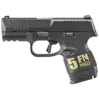 FN 509C 9mm 3.7" Barre 1-12Rnd, 1-15Rnd &amp; 3-24Rnd Mags Black - $479.99 after code "FNINST100" - $479.99