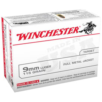 Winchester USA 9mm 115-Gr FMJ 100 Rnds - $31.69 (Free S/H over $49 + Get 2% back from your order in OP Bucks) - $31.69
