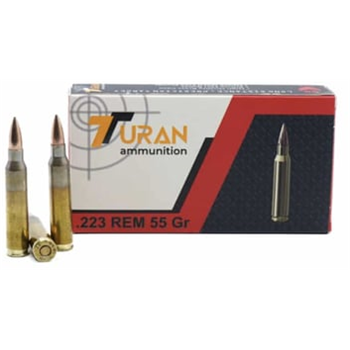 Turan 223 Rem 55 Grain FMJ 1000Rnd - $524.99 - $524.99