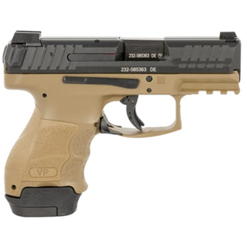 H&amp;K VP9SK FDE 9mm 3.39" 15rd Fixed Sights - $529.99 + 4 FREE Mags w/MIR ($9.99 S/H on Firearms / $12.99 Flat Rate S/H on ammo)