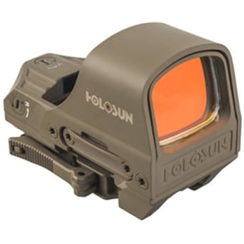 Holosun HS510C-GR Green Multi-Reticle Circle Dot FDE Reflex Sight w/Solar Failsafe &amp; Shake Awake - $339.99 + Buy this item now and eurooptic.com pay the sales tax on it! (Free Shipping over $250)