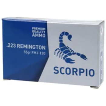 STV Technology Scorpio .223Rem 55 Grain Fmj 20Rd Box - $9.99 - $9.99