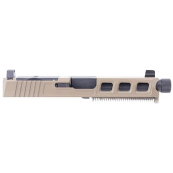 PSA Dagger Complete SW3 RMR Slide Assembly With Threaded Barrel, Flat Dark Earth (Rear Sight Rear) - $199.99 - $199.99