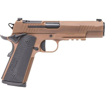 Sig Sauer 1911 X Series Coyote Tan .45 ACP 5" Barrel 8-Rounds Optic Ready - $1499.99 ($9.99 S/H on Firearms / $12.99 Flat Rate S/H on ammo) - $1,499.99