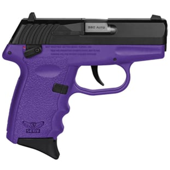 SCCY INDUSTRIES CPX-4 380 ACP 2.96" 10rd Pistol - Black / Purple - $193.99 (Free S/H on Firearms) - $193.99