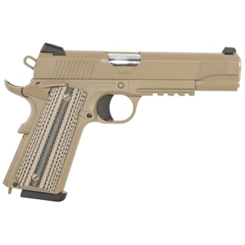 Tisas 1911 Raider Carry 9mm 5" Barrel 9 Rounds Flat Dark Earth - $469.99 ($9.99 S/H on Firearms / $12.99 Flat Rate S/H on ammo) - $469.99