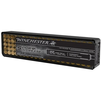 Winchester 22 LR 40gr Hollow Point 900 Rnds (9 Boxes) - $93.41 after code "SMSAVE" - $93.41