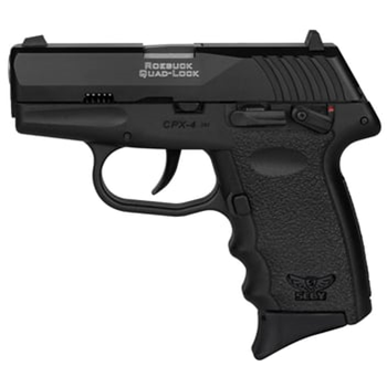 SCCY CPX-4 380 ACP 3.1" Barrel 10rd Black - $193.99 (Free S/H on Firearms) - $193.99