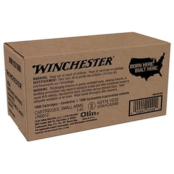 Winchester 5.56 55Gr FMJ Bulk Pack 1000 Rnd - $525 - $525.00