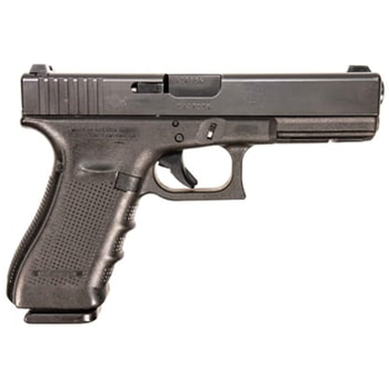GLOCK G17 Gen4 9mm 4.49" 17rd Pistol w/ Night Sights POLICE TRADE-IN - $389.99 (Free S/H on Firearms) - $389.99
