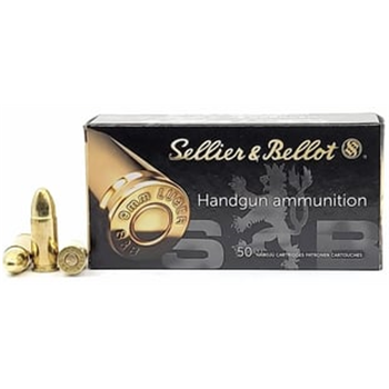 Sellier &amp; Bellot 9mm 124 Grain FMJ 1000 Rounds - $239.99 - $239.99