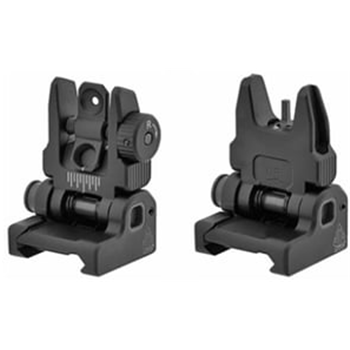 UTG ACCU-SYNC Spring-Loaded AR15 Flip-up Sight Set - $39.95 (Free S/H over $175) - $39.95