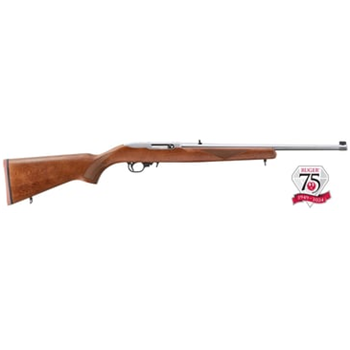 Ruger 10/22 Sporter 22LR 18.5" 10rd Semi-Auto Rifle 75th Anniversary - $321.99 (Free S/H on Firearms)