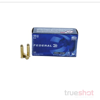 Federal 22 LR #12 Bird Shot 25 Grain 1250 Rnd - $334.99 - $334.99