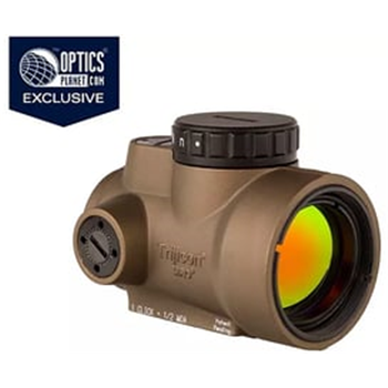 Trijicon OPMOD MRO 1x25mm Red Dot Sight, 2 MOA Red Dot Reticle, w/No Mount, Coyote Brown - $360.99 (Free S/H over $49 + Get 2% back from your order in OP Bucks) - $360.99