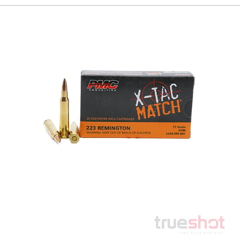 PMC - X-TAC Match - 223 Rem - 77 Grain - OTM - 400 rounds - $406.99 - $406.99