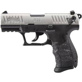 Walther P22 Q .22lr Pistol, Black/Stainless - 5120725 - $229.99 + Hornady Treklite Lock Box XXL Via MIR - $229.99