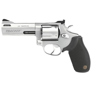 Taurus 44 Tracker 44mag Stainless 5rd 4-inch Adjustable Sights - $460.99 ($9.99 S/H on Firearms / $12.99 Flat Rate S/H on ammo) - $460.99