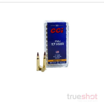 CCI - 17 HMR - 20 Grain - FMJ - 2000 rounds - $524.99 - $524.99
