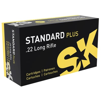 SK Ammunition .22 LR Standard Plus 40gr Ammunition Brick of 500rds - $70.38 (Free Shipping over $250) - $70.38