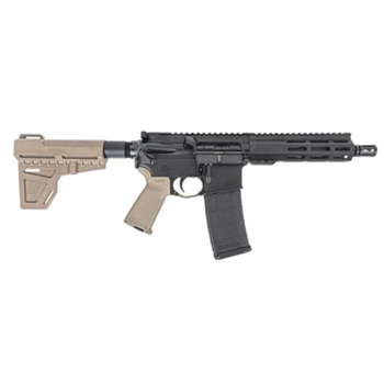 PSA 7.5" Pistol-Length 5.56 NATO 1/7 Nitride 7" Lightweight Hex M-Lok MOE Shockwave Pistol, Flat Dark Earth - $499.99 + Free Shipping - $499.99