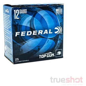 Federal - Top Gun - 12 Gauge - #7.5 Shot - 2.75" - 1-1/8 oz. - 1200 FPS - 250 rounds - $82.99